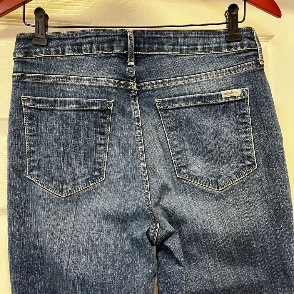Eddie Bauer Specially Died Curvy Bootcut Jeans sz 6T
